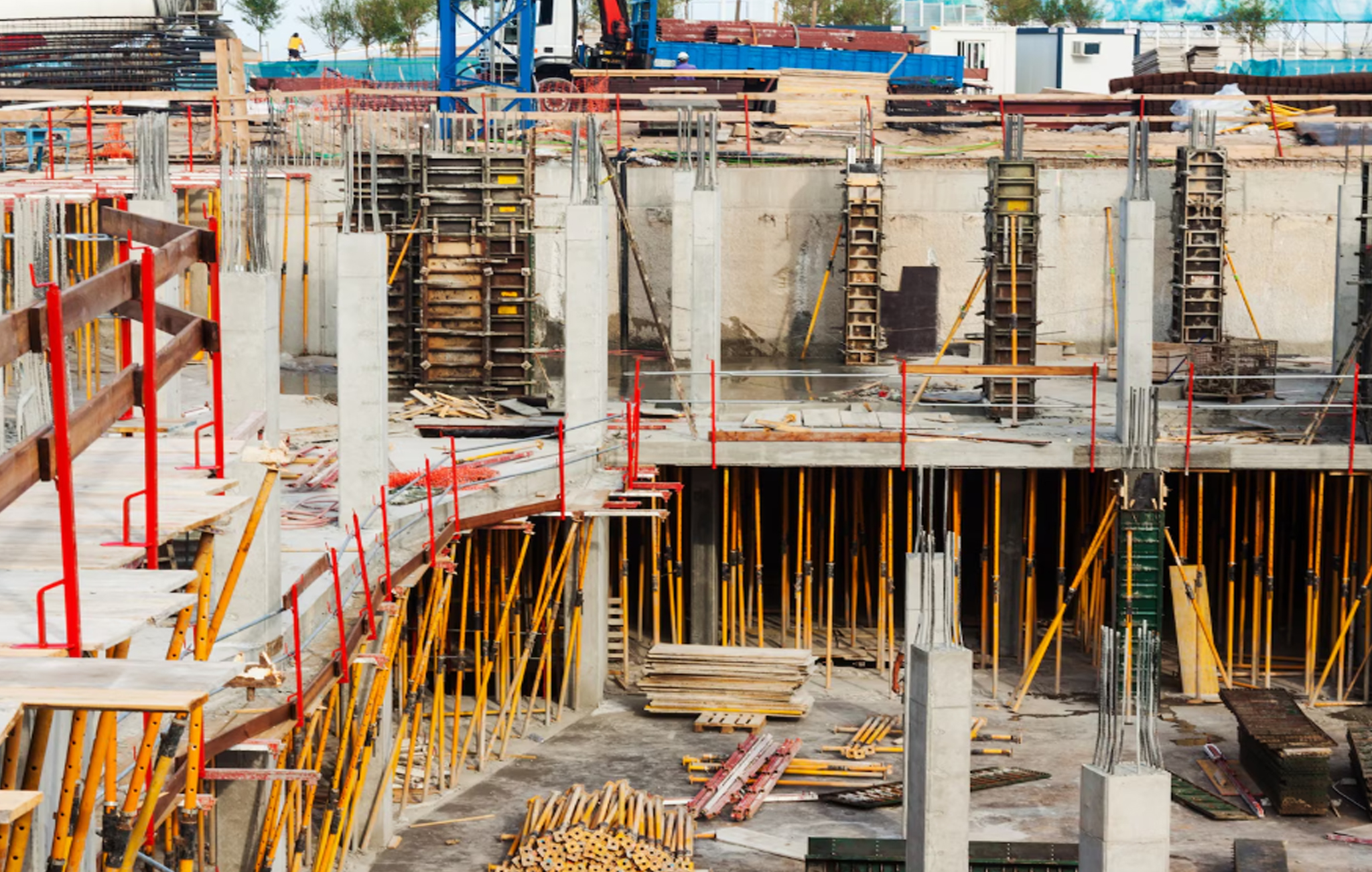 action plan concept. the meeting at the white office table.